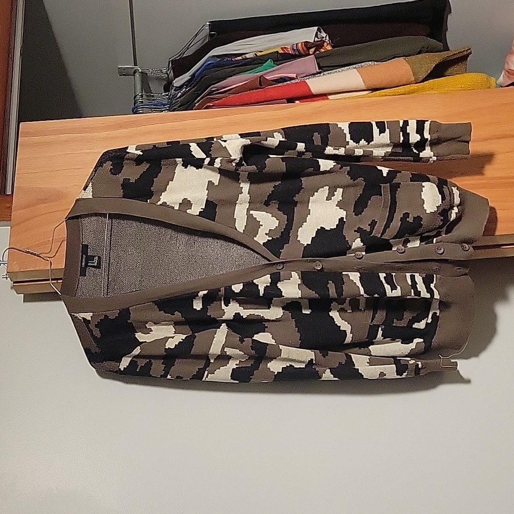 Camo Cardigan